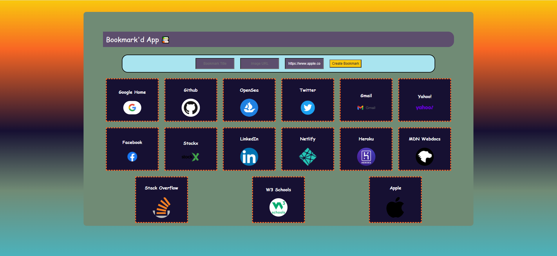 Bookmark'd App thumbnail